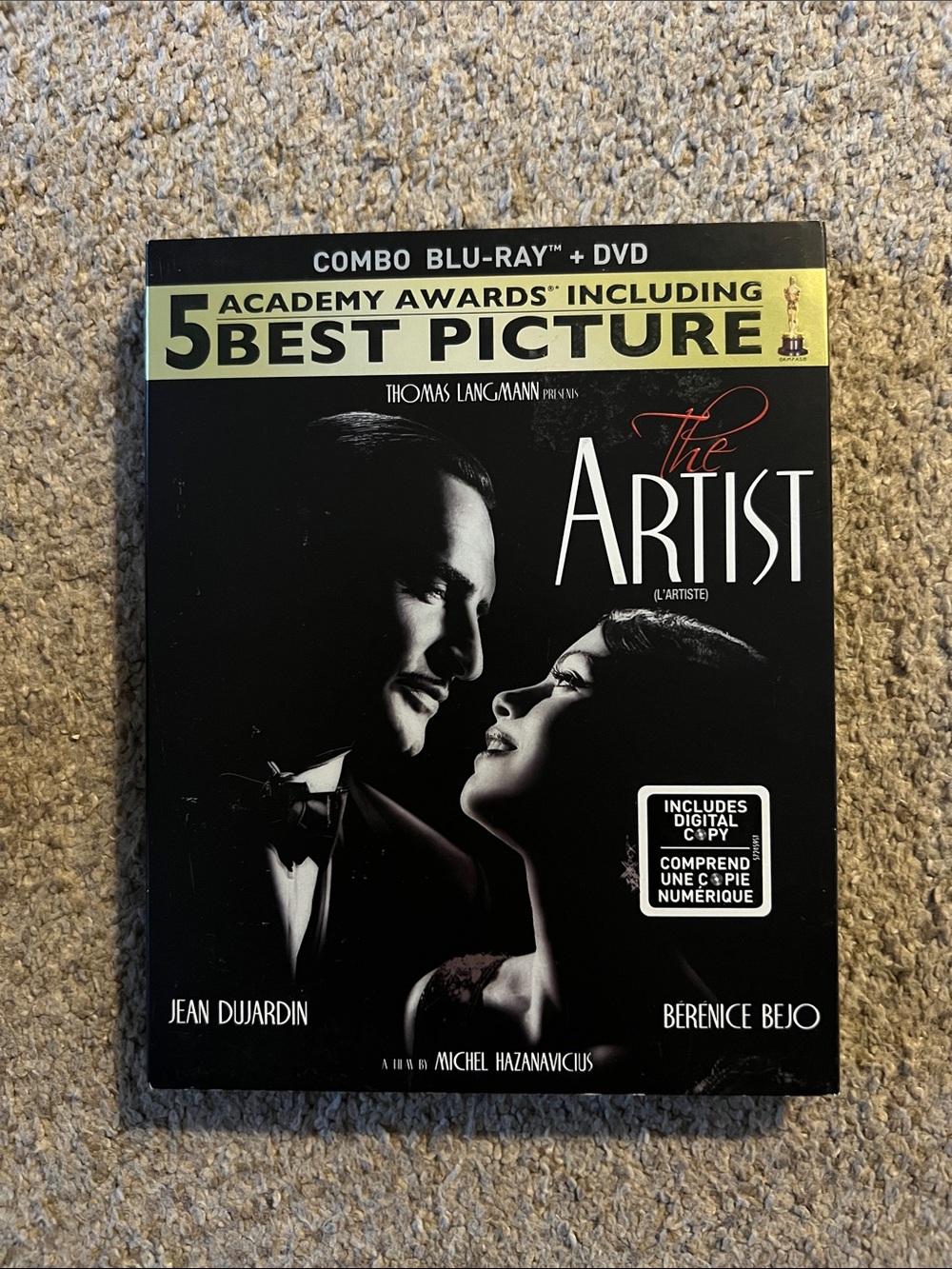 The Artist (Blu-ray + DVD) Award Winning Film